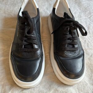 Cole Haan Women's Black and White Sneakers size 6.5